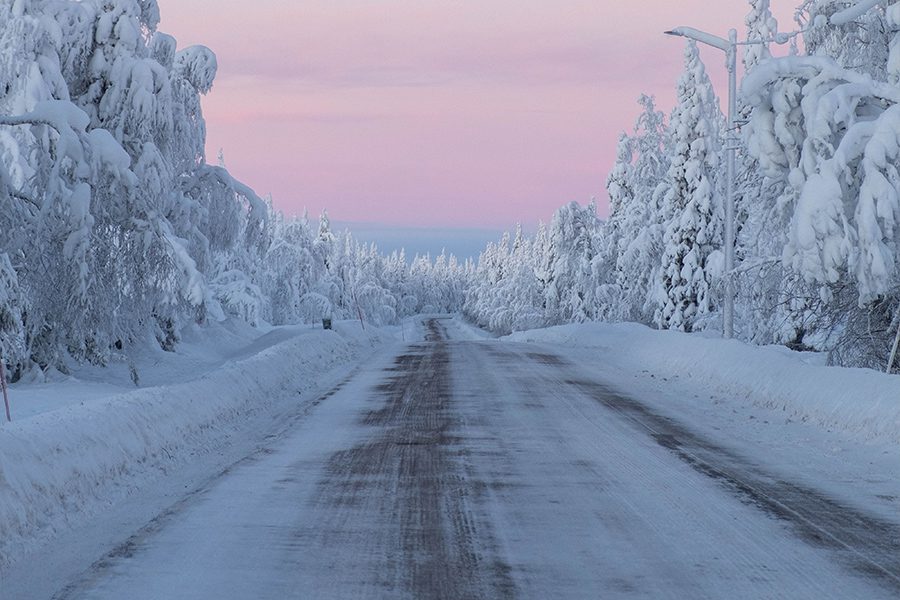 Winter Insurance - A Shot of a Road Covered in Snow